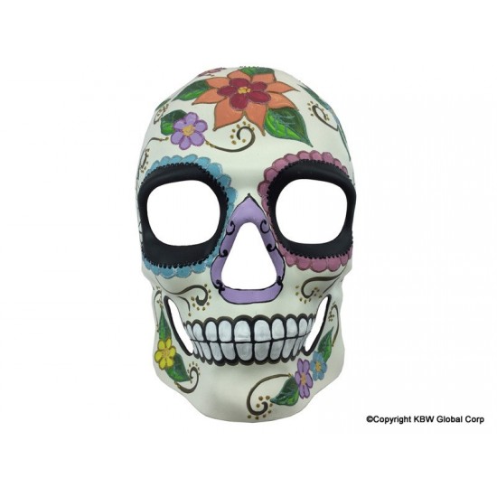 Floral Sugar Skull Mask Floral Sugar Skull Mask