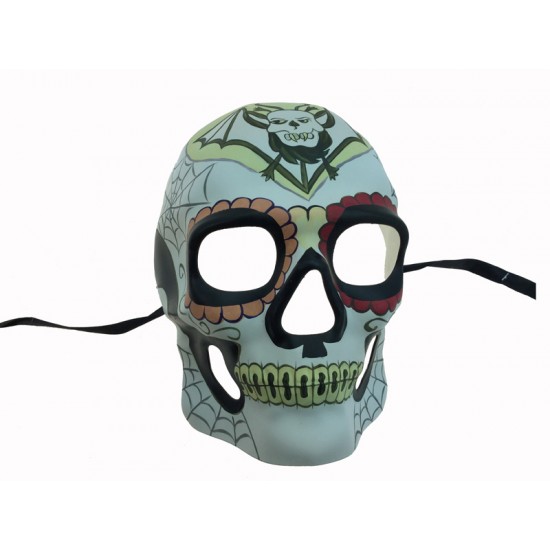 Bat Sugar Skull Mask