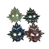 Leaf Crown Face Mask - Assorted