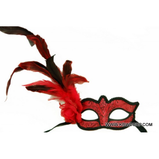 Red Feather Mask Red Feather Mask