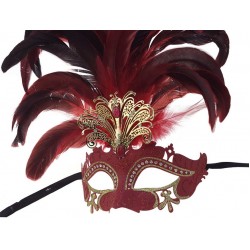 Red Feather Mask Red Feather Mask