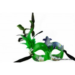 Christmas Feather Mask