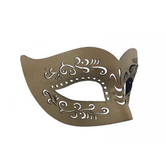 Light Brown Leather Mask
