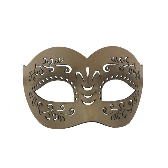 Light Brown Leather Mask