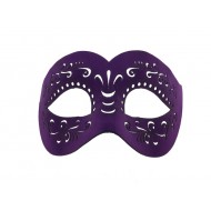 Purple Leather Mask