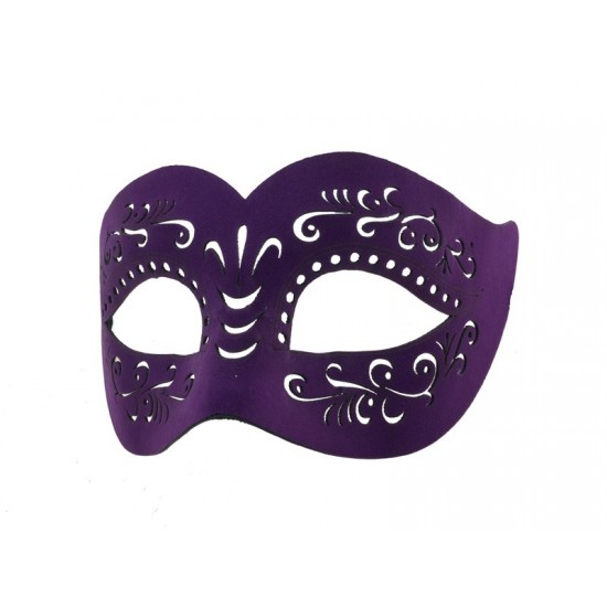 Purple Leather Mask Purple Leather Mask