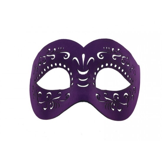 Purple Leather Mask Purple Leather Mask