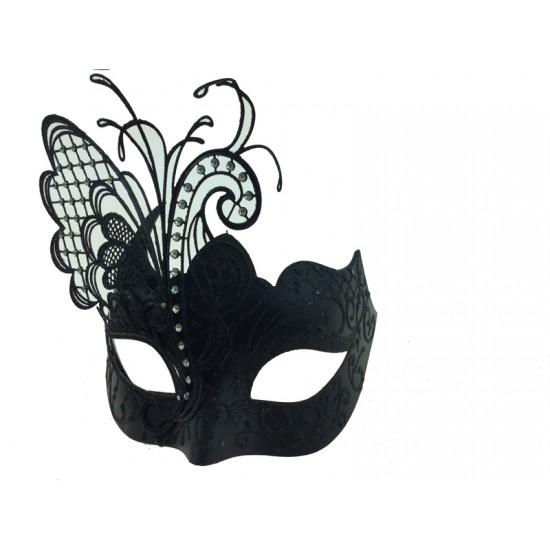 Black Butterfly Mask