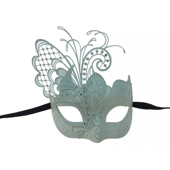 White Butterfly Mask