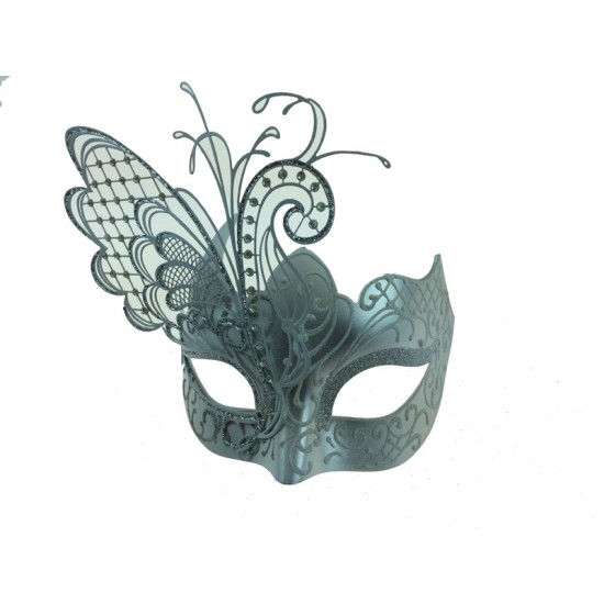 Silver Butterfly Mask