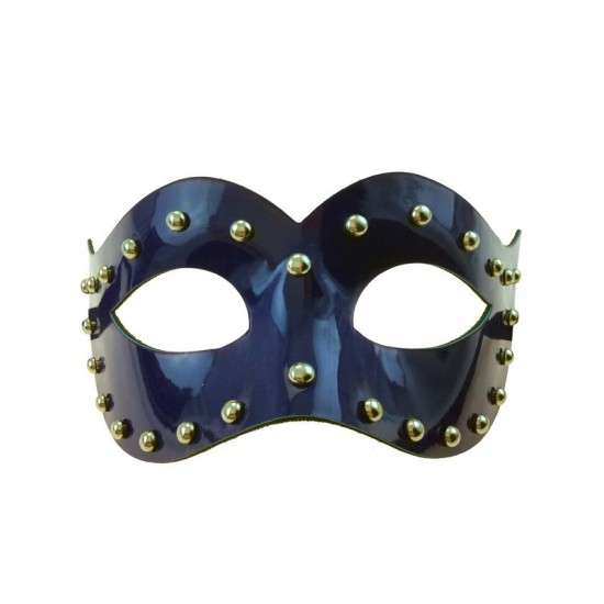 Blue Studded Cat Mask