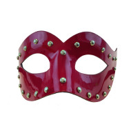 Hot Pink Studded Cat Mask