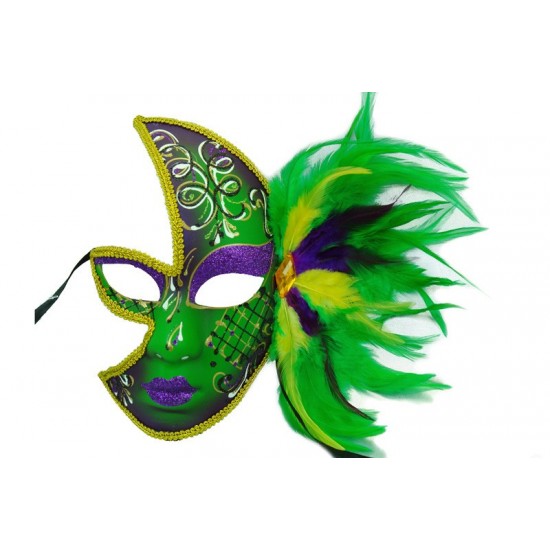Mardi Gras Feather Mask Mardi Gras Feather Mask