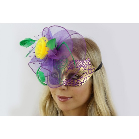 Mardi Gras Lace Mask Mardi Gras Lace Mask