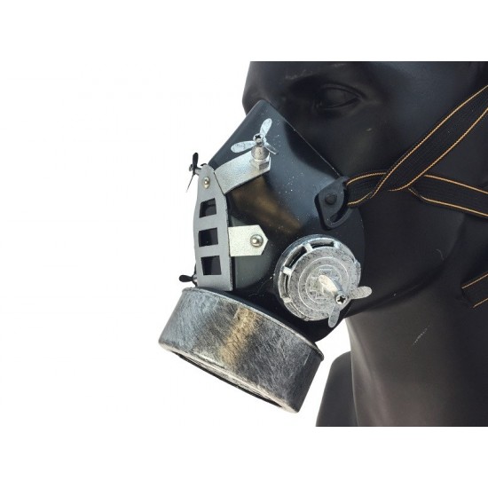 Silver Gothic Propeller Gas Mask Silver Gothic Propeller Gas Mask