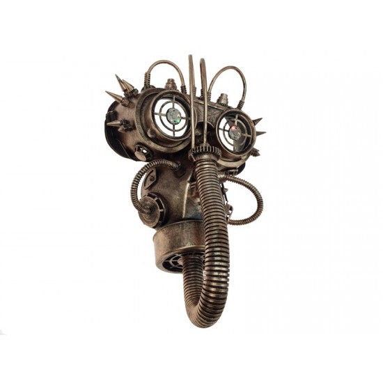 Copper Steampunk Full Gas Mask Copper Steampunk Full Gas Mask
