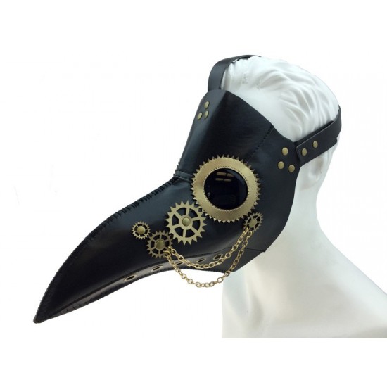 Black Chain Plague Mask Black Chain Plague Mask