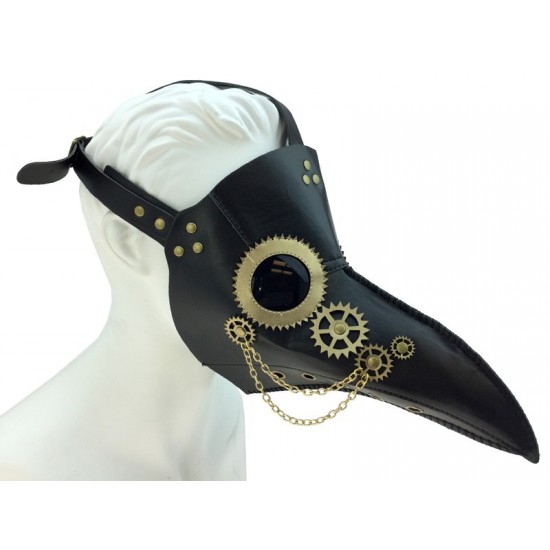 Black Chain Plague Mask Black Chain Plague Mask