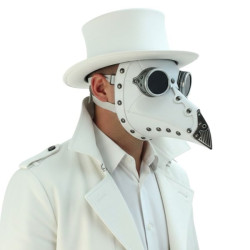White Goggle Plague Mask