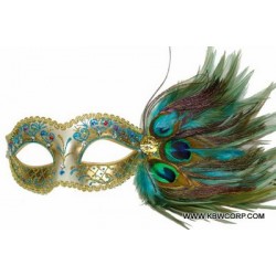 Gold Peacock Mask