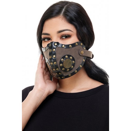 Steampunk Studded Mask Steampunk Studded Mask