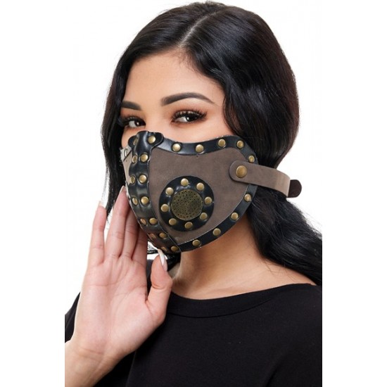 Steampunk Studded Mask Steampunk Studded Mask