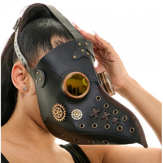 Black Gear Plague Mask