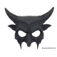 Black Bull Horns Demon Mask Black Bull Horns Demon Mask