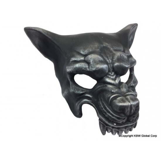 Silver Steampunk Gear Mask