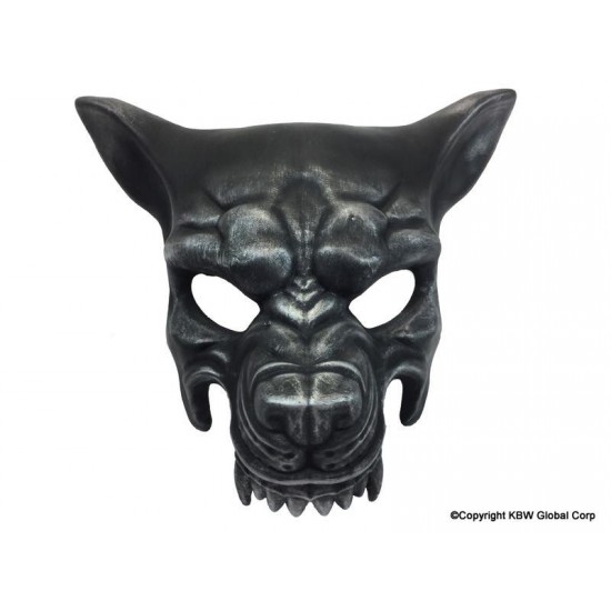 Silver Steampunk Gear Mask