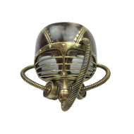 Gold Gas Warrior Mask