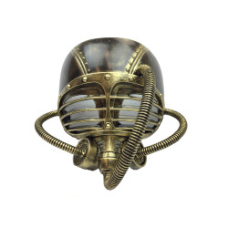 Gold Gas Warrior Mask