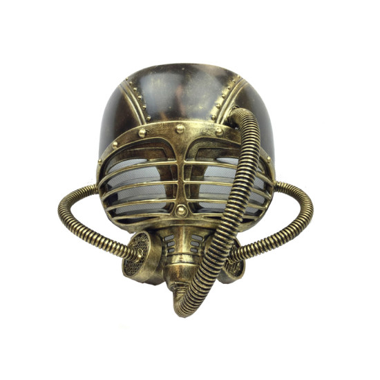 Gold Gas Warrior Mask