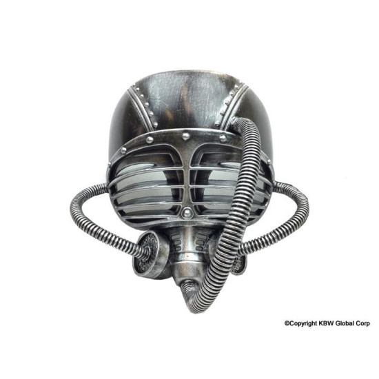 Silver Gas Warrior Mask Silver Gas Warrior Mask