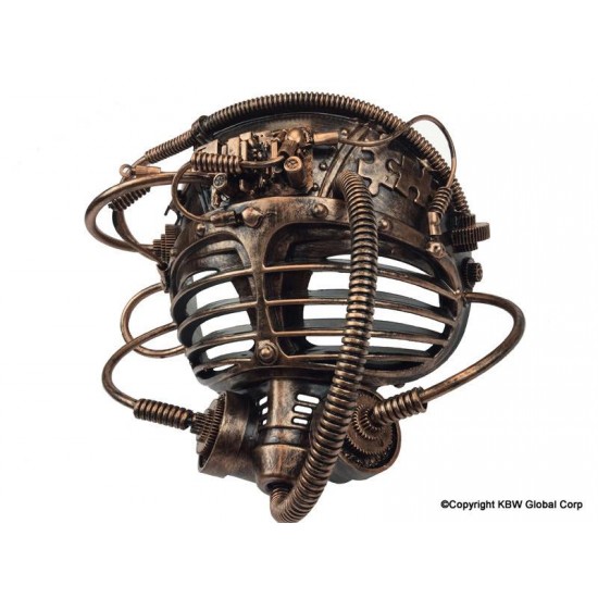 Copper Brass Steampunk Mask Copper Brass Steampunk Mask