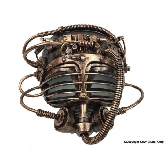 Copper Brass Steampunk Mask Copper Brass Steampunk Mask