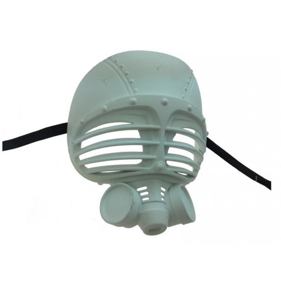 White Steampunk Gas Mask White Steampunk Gas Mask