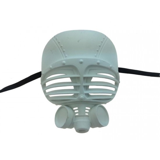 White Steampunk Gas Mask White Steampunk Gas Mask