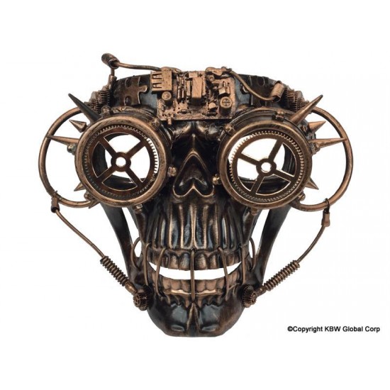 Copper Steampunk Skull Mask Copper Steampunk Skull Mask