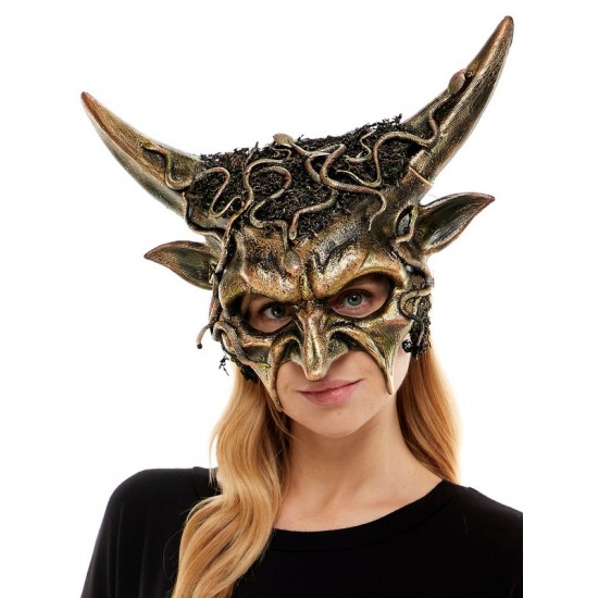 Woodland Devil Horn Mask