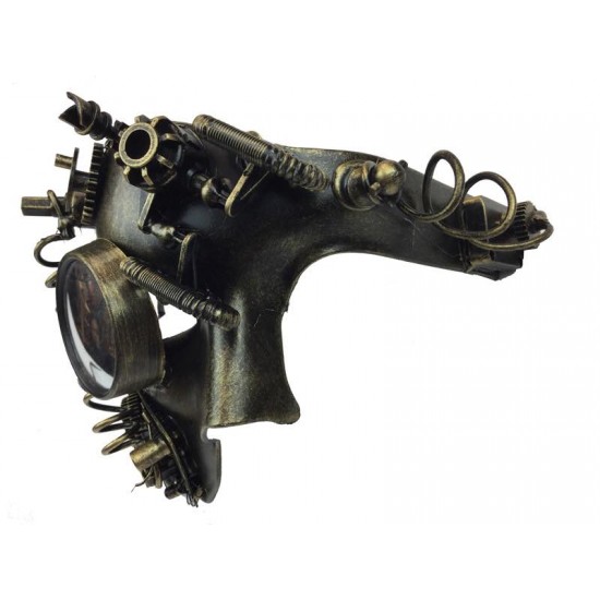 Gold Steampunk Magnifier Mask Gold Steampunk Magnifier Mask