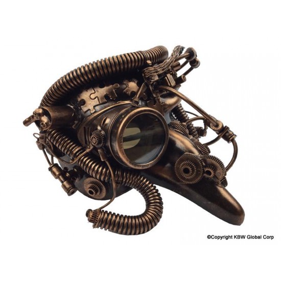 Copper Steampunk Plague Mask