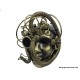 Gold Steampunk Medusa Mask