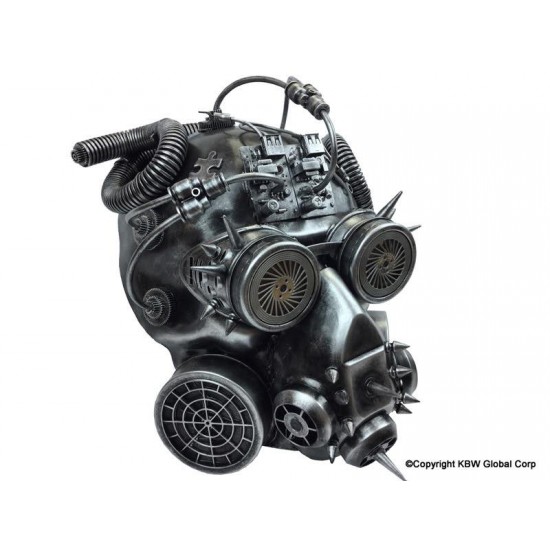 Silver Steampunk Gas Mask