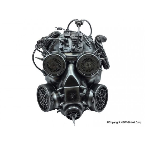 Silver Steampunk Gas Mask