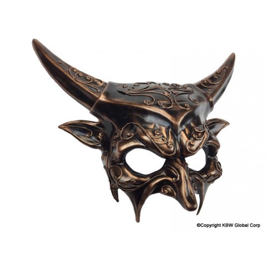Copper Devil Steampunk Mask