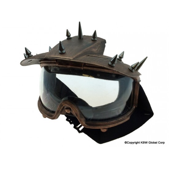 Copper Spiked Steampunk Goggles Copper Spiked Steampunk Goggles