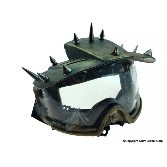 Gold Spiked Steampunk Goggles Gold Spiked Steampunk Goggles
