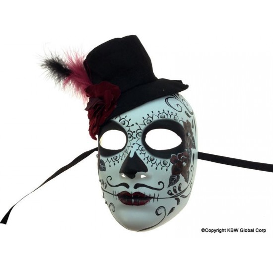 Men's Day of the Dead Mask