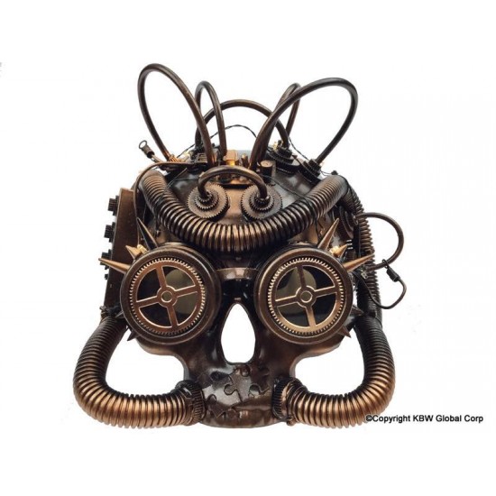Copper Steampunk Half Mask Copper Steampunk Half Mask
